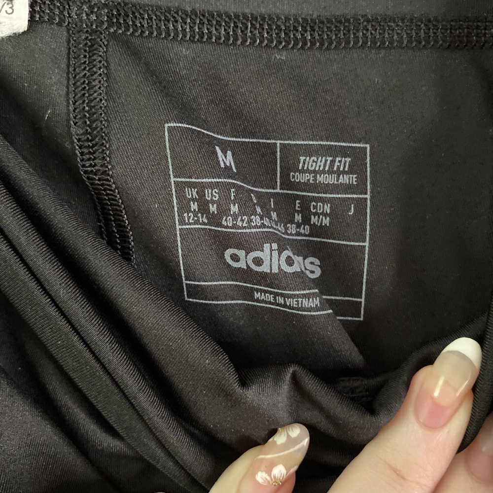 Adidas Train Optime Stash High Rise Leggings - Picture 5 of 5